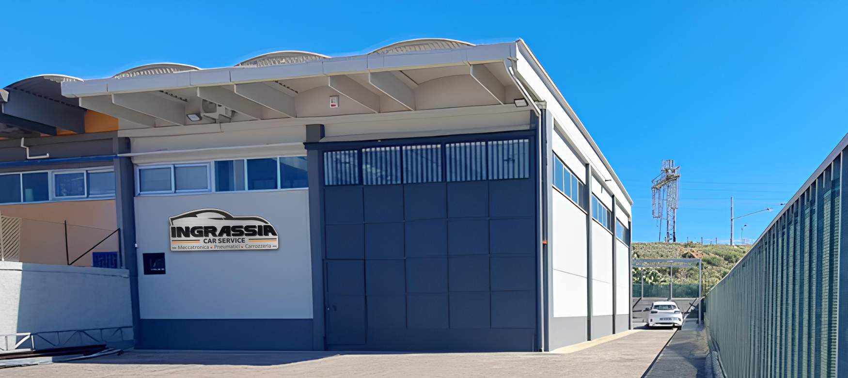 La struttura della Carrozzeria e Officina Meccatronica a Catenanuova - Enna